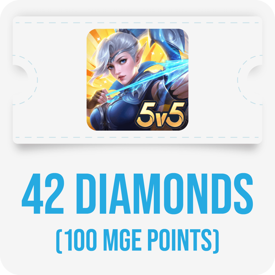 MLBB 42 Diamonds (100 MGE Points)